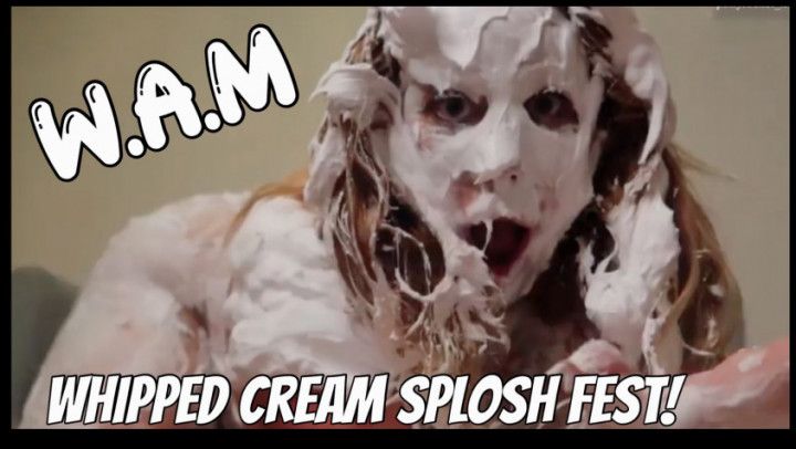 MEGA SPLOSHING WAM CREAM PIE