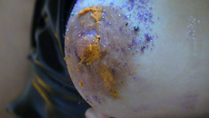 Halloween Tit Splosh