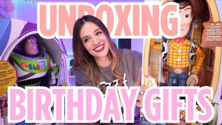Unboxing Bday Gifts