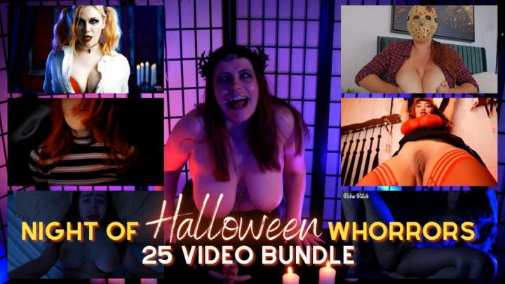 Night Of Halloween Whorrors - 25 Video Bundle