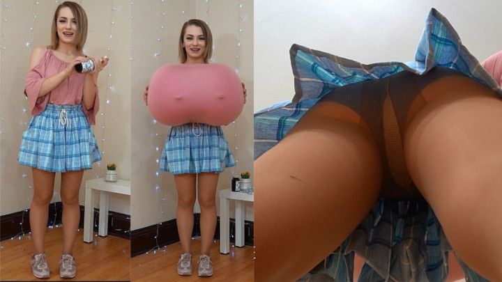 Balloon Breast Expansion W/ Upskirt 3