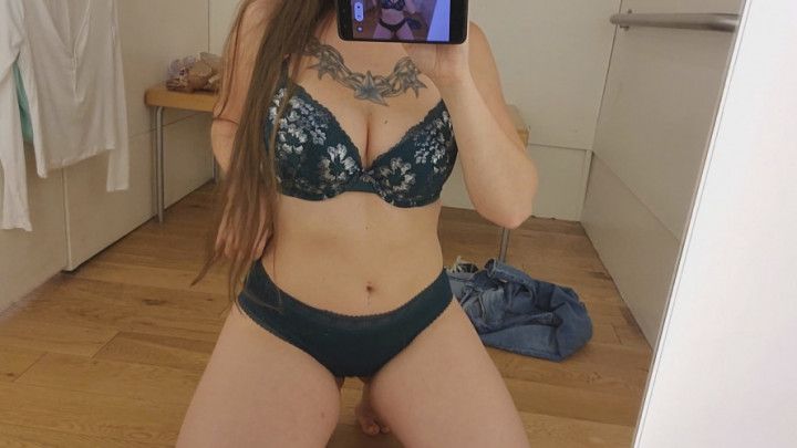 Dressing room at Victoria's Secret