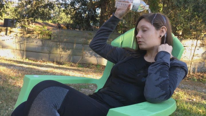 Outdoor Water bottle wetlook