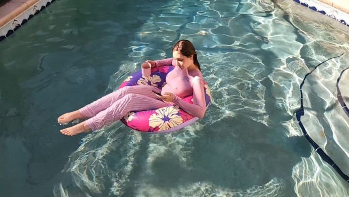 Pajamas in the Pool WETLOOK
