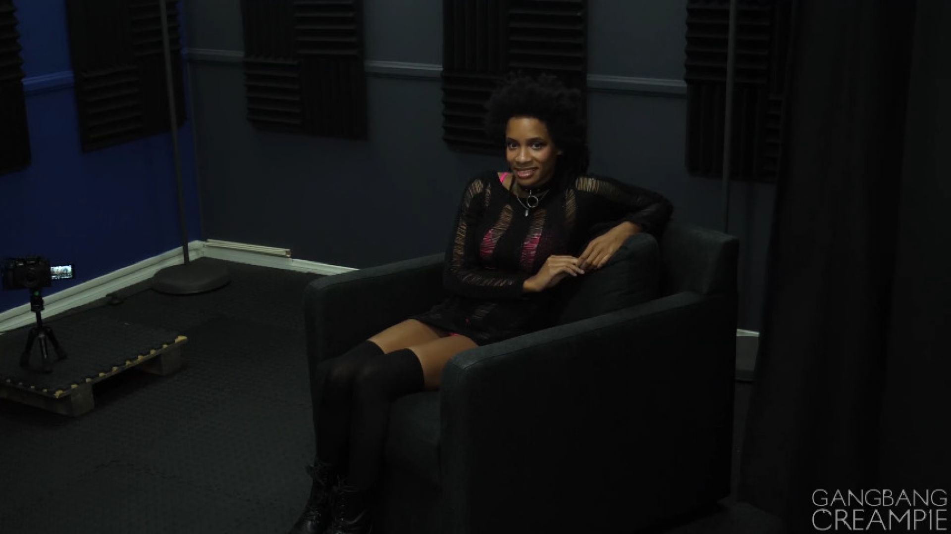 Gangbang Interview with Myste Vixen