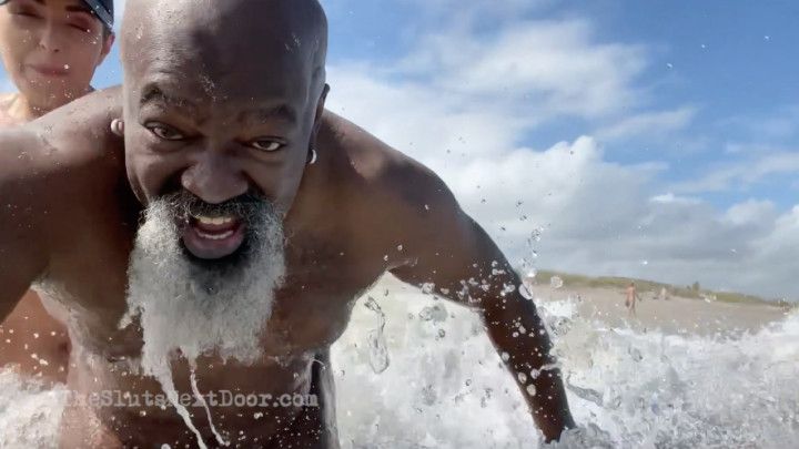 Beach date with Helena Price Pt 1