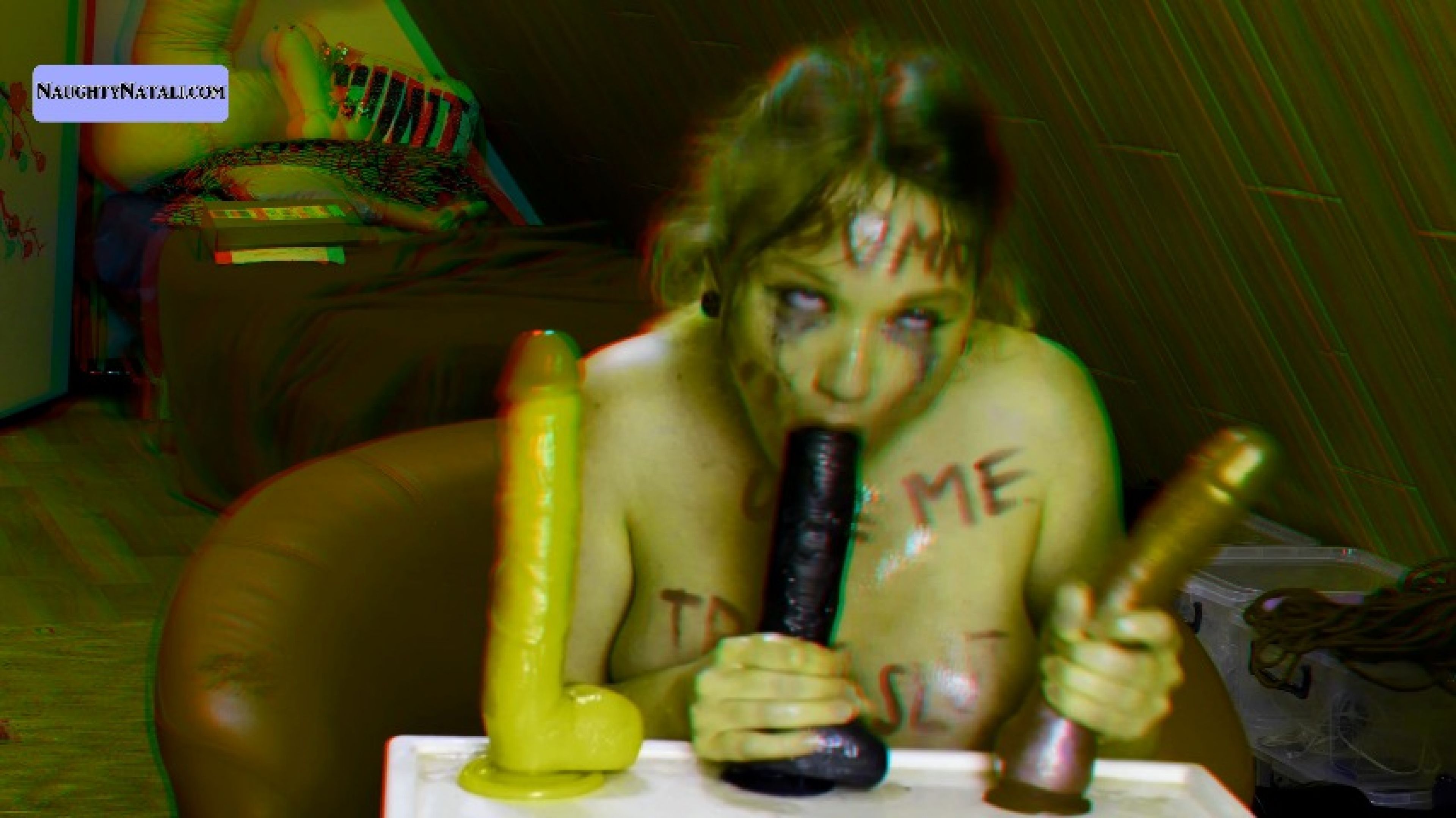 Deepthroat Challenge - Uncut Edition 4K 3D Anaglyph