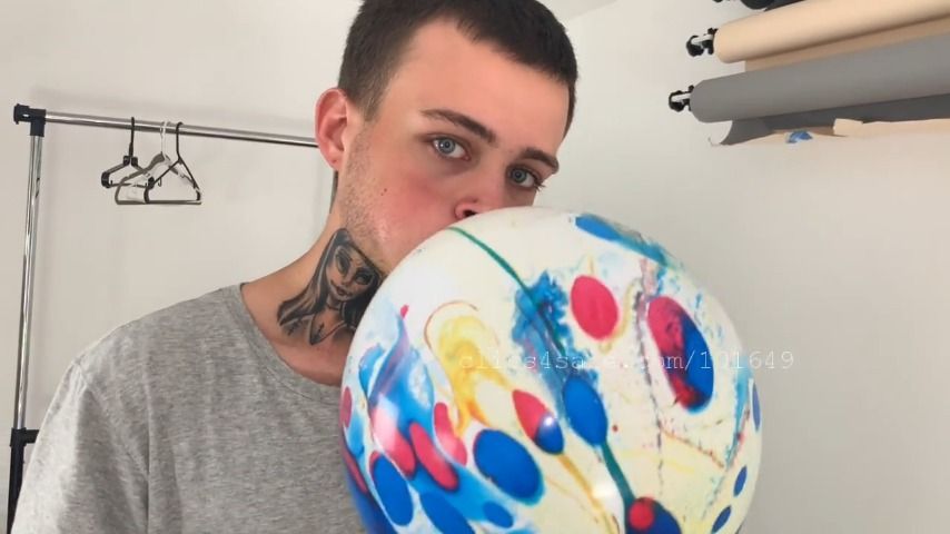 James D Blows Balloons and 1 Pop Video 1