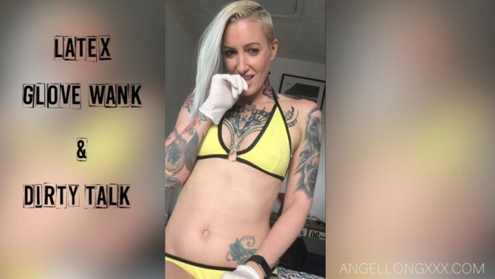 LATEX HANDJOB ANGEL LONG