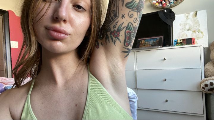 741. Sweaty Hairy Armpit Worship