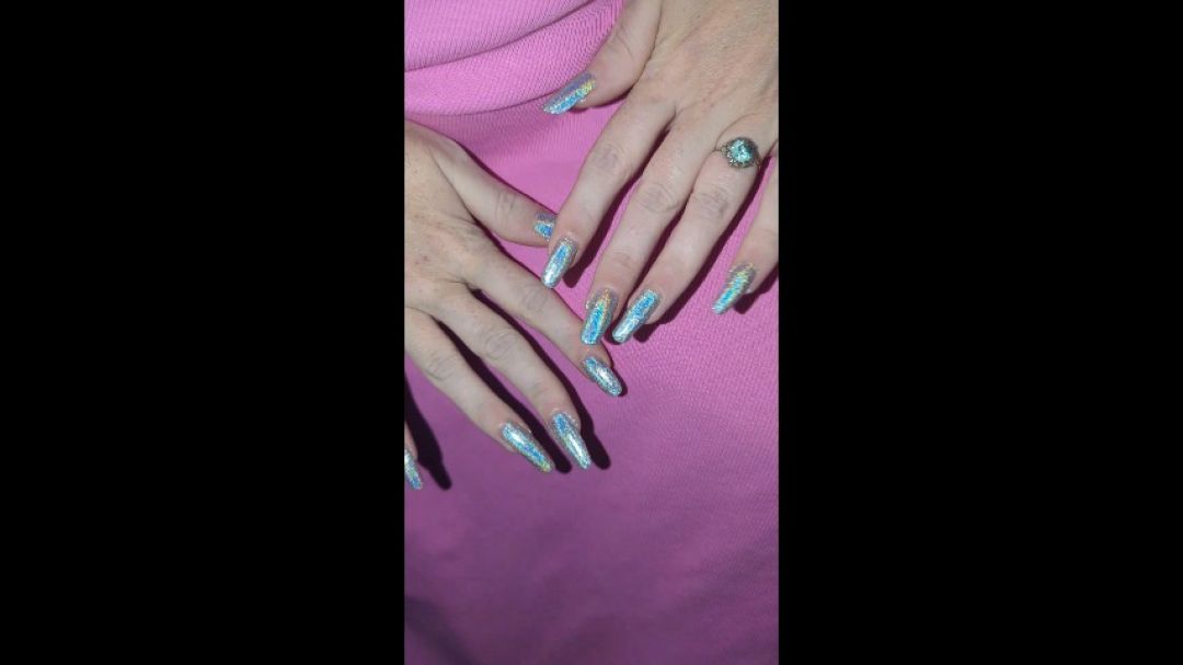 Mooncat Moonflower Silver Holographic Nail Polish