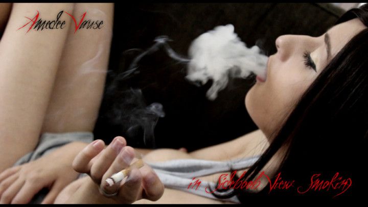 Side-Boob View Smoking