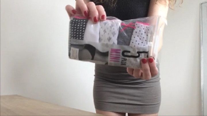 Trying On My New Briefs