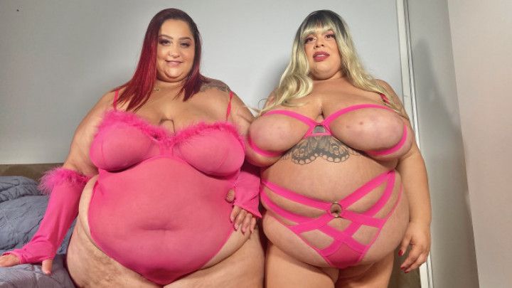 Angel SSBBW &amp; Her Girlfriend Samy Santos Size Matters