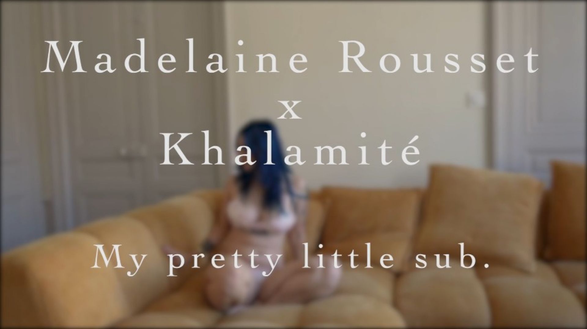 SOFTDOM LESBIAN PEGGING My pretty little sub ft. Khalamite