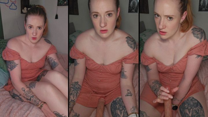 Step-Sis Blackmailed To Jerk You Off