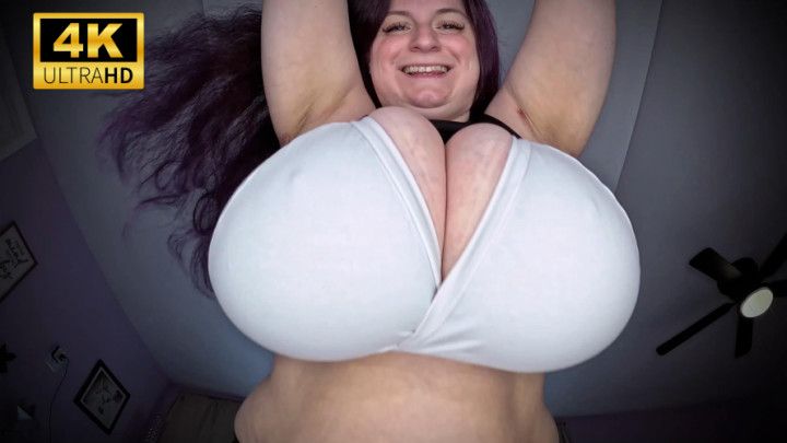 White Bra In Your Face 4K
