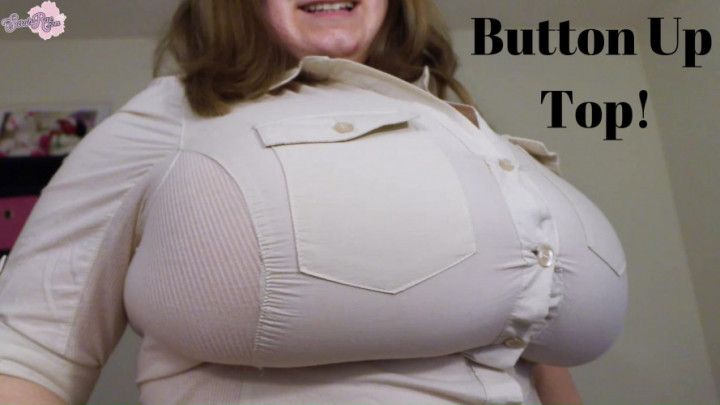 Big Tits Button Up Top