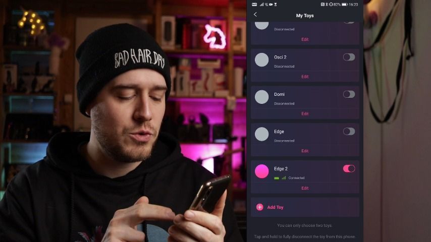 Lovense Edge 2 Full NSFW Review with cum