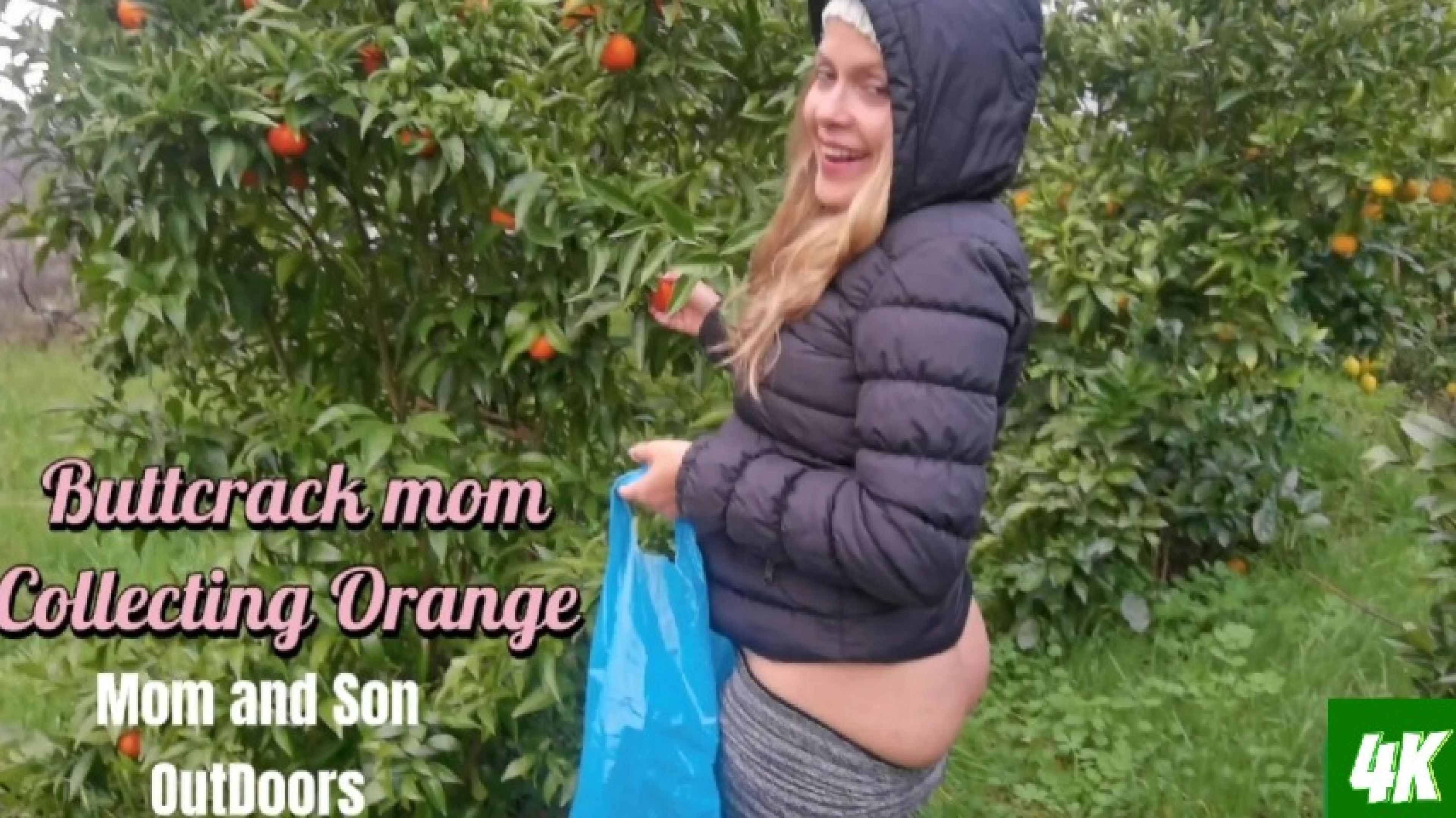 ButtCrack step-mommy Collecting Orange 4K