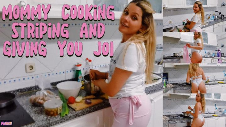 Cooking Striping and Giving you JOI