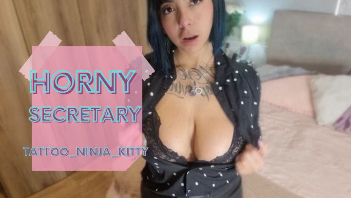Horny secretary