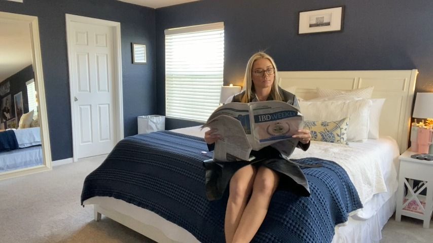 Step-Mommy Ignores You in Leather