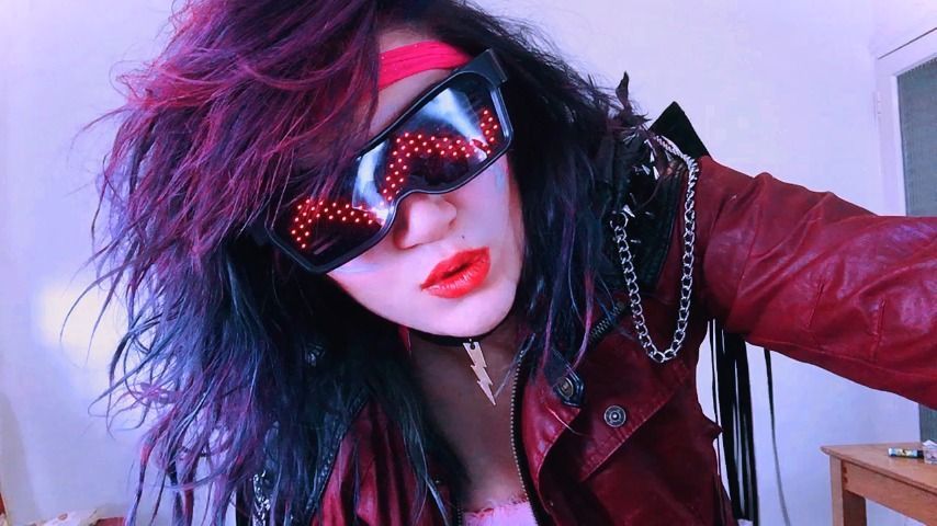 Dancing Oil Striptease 2 last thong Neon