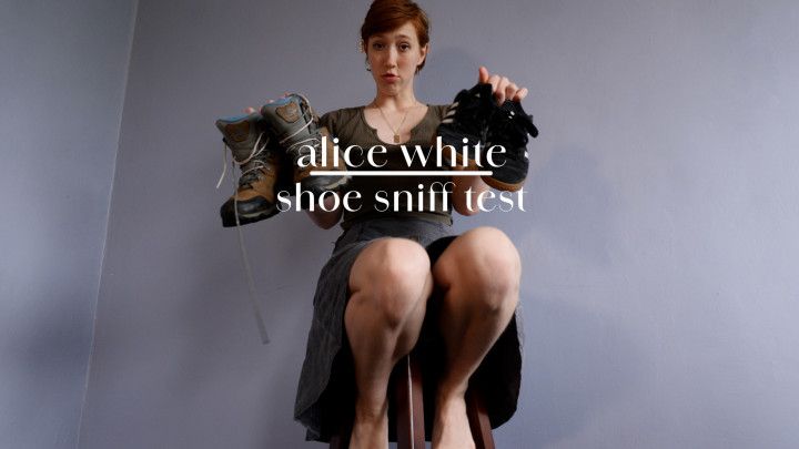 Stinky Shoe Sniff Test