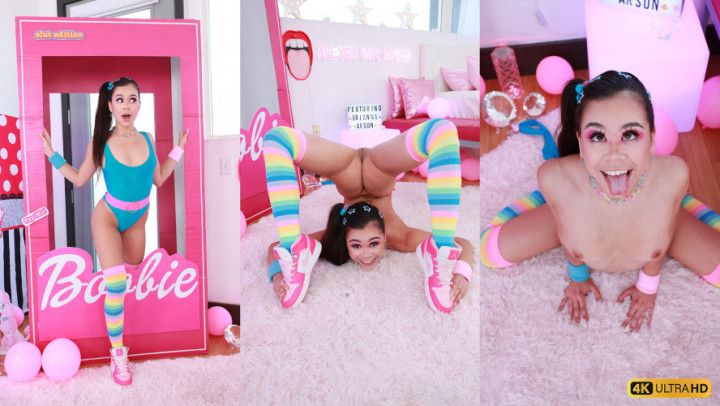 BRIANNA ARSON Deepthroat Face Fuck Cum Swallow POV Blowjob