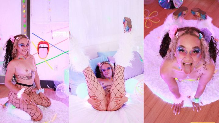 KIKI CALI Cute Girl Fucked by Big Cock and Swallows Cum Load