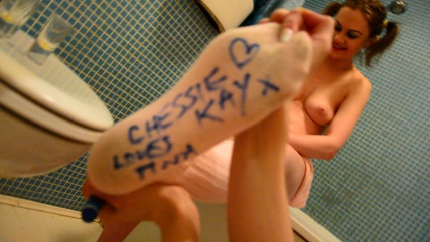 Tina Kay Chessie Kay POV BJ Foot Fetish