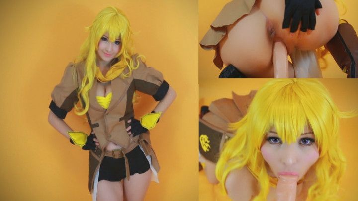 Yang from RWBY is a hungry cumslut
